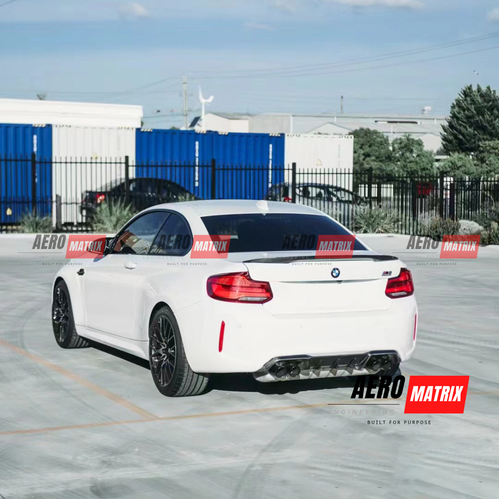 BMW 2 Series F22/F87 2014–2021 – Spoiler (Carbon Fibre Gloss)