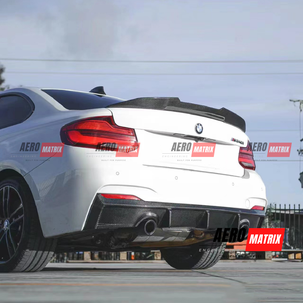 BMW 2 Series F22/F87 2014–2021 – Spoiler (Carbon Fibre Gloss)