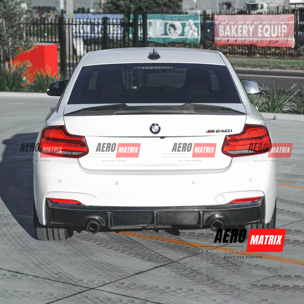 BMW 2 Series F22/F87 2014–2021 – Spoiler (Carbon Fibre Gloss)