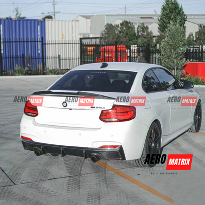 BMW 2 Series F22/F87 2014–2021 – Spoiler (Carbon Fibre Gloss)