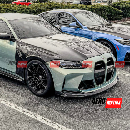 BMW 3 and 4 Series G80/G82 2020+ – GTS V2 Style Bonnet