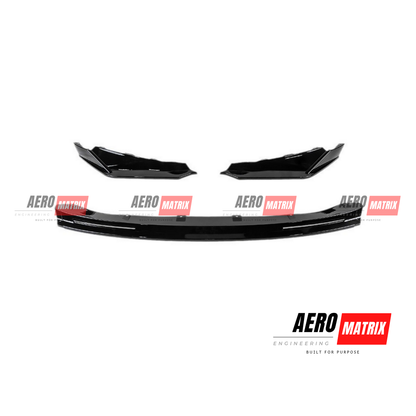 BMW 3 and 4 Series G80/G82 2020+ Front Lip – Gloss Black