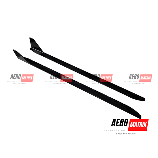 BMW 3 and 4 Series G80/G82 2020+ Side Skirting – Gloss Black / Carbon Fibre Gloss