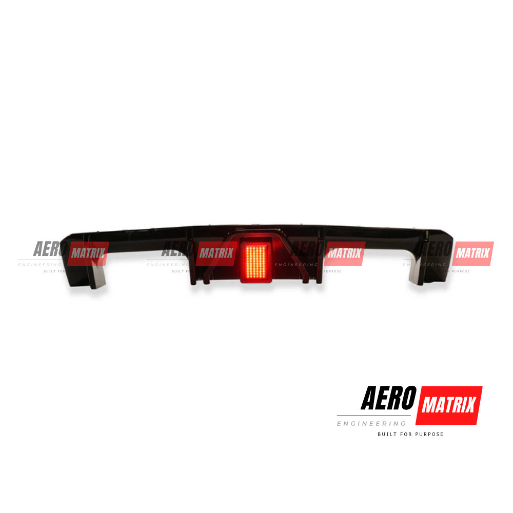 BMW 3 and 4 Series G80/G82 2020+ Rear Diffuser – Gloss Black