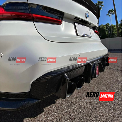 BMW 3 and 4 Series G80/G82 2020+ – Rear Diffuser