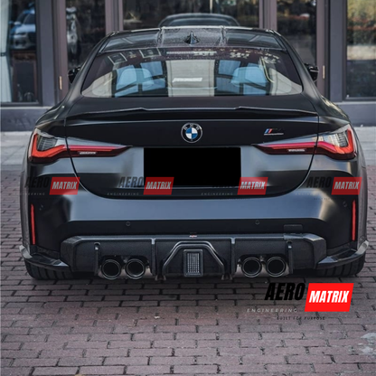 BMW 3 and 4 Series G80/G82 2020+ – Rear Diffuser