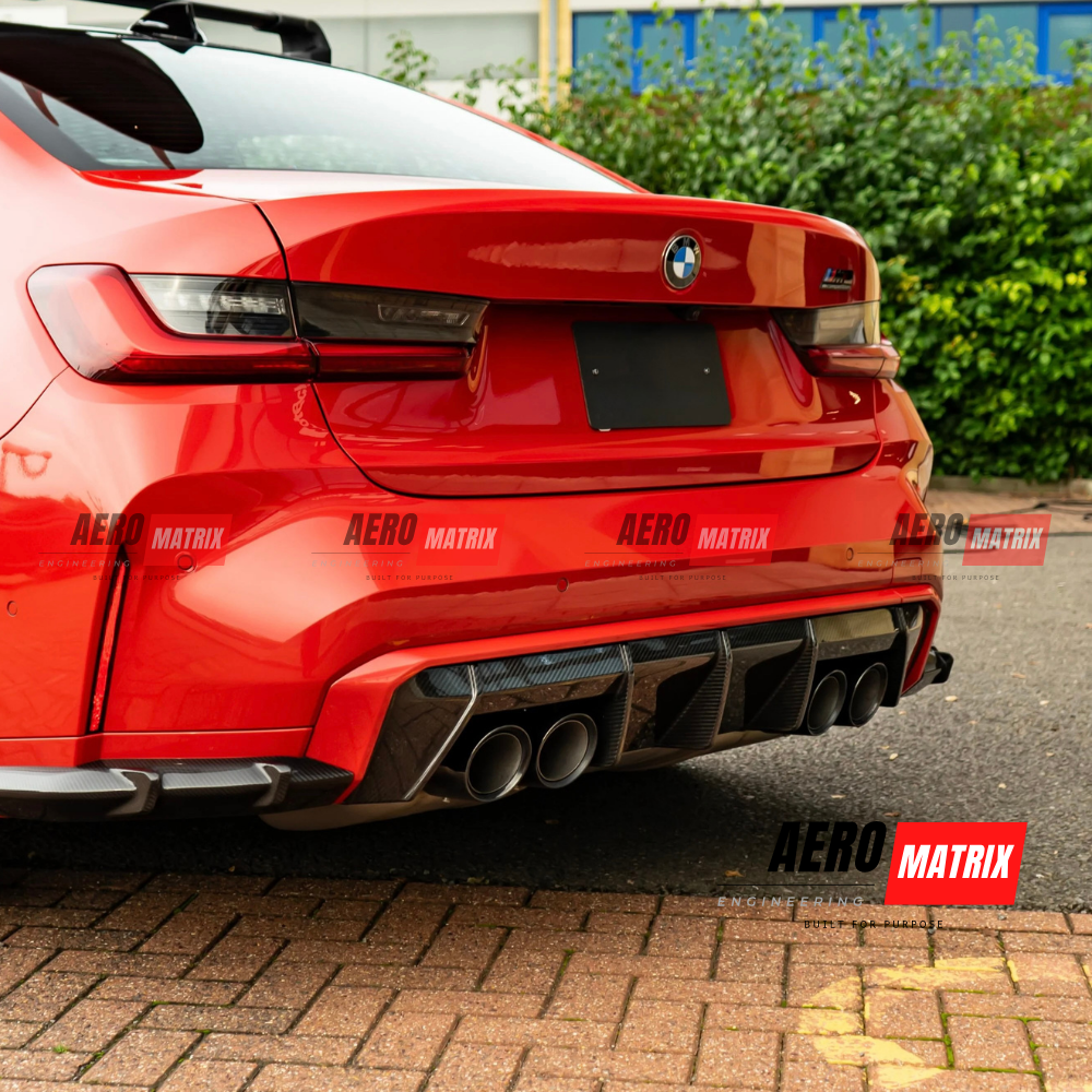 BMW 3 and 4 Series G80/G82 2020+ – Rear Diffuser