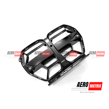 BMW 3 and 4 Series G80/G82 – Grille without ACC (Gloss Black)