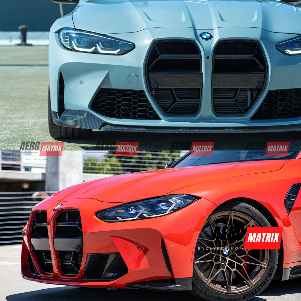 BMW 3 and 4 Series G80/G82 – Grille without ACC (Gloss Black)