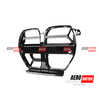 BMW 3 and 4 Series G80/G82 – Grille without ACC (Carbon Fibre Gloss)