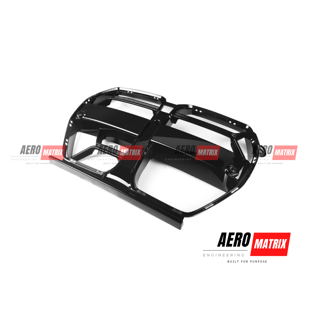 BMW 3 and 4 Series G80/G82 – Grille without ACC (Carbon Fibre Gloss)