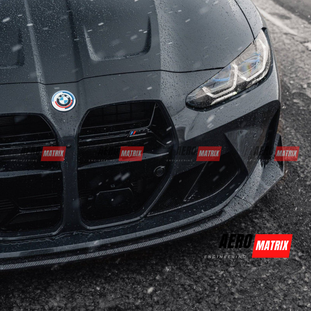 BMW 3 and 4 Series G80/G82 – Grille without ACC (Carbon Fibre Gloss)