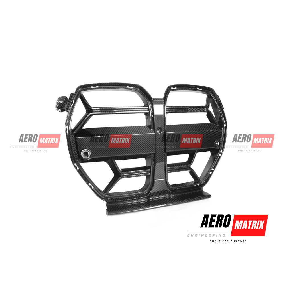 BMW 3 and 4 Series G80/G82 – Grille with ACC (Gloss Black)