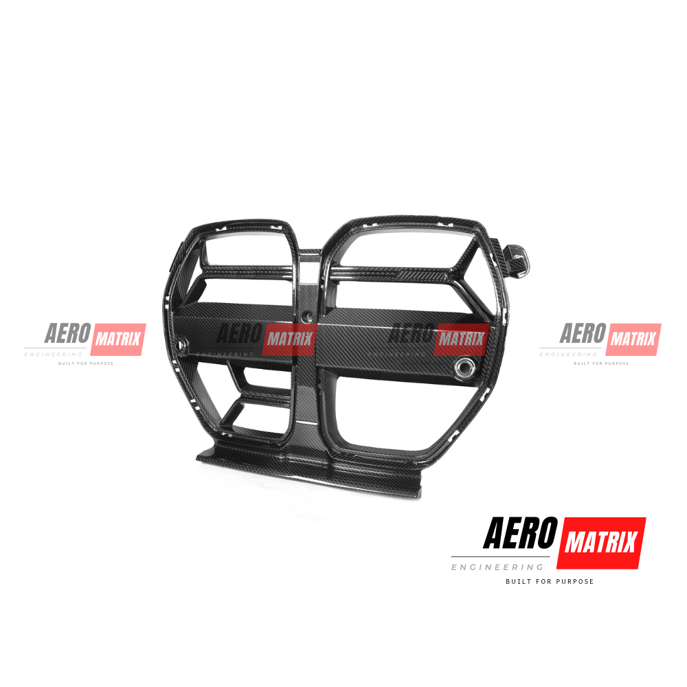 BMW 3 and 4 Series G80/G82 – Grille with ACC (Carbon Fibre)