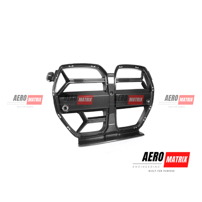 BMW 3 and 4 Series G80/G82 – Grille with ACC (Carbon Fibre)