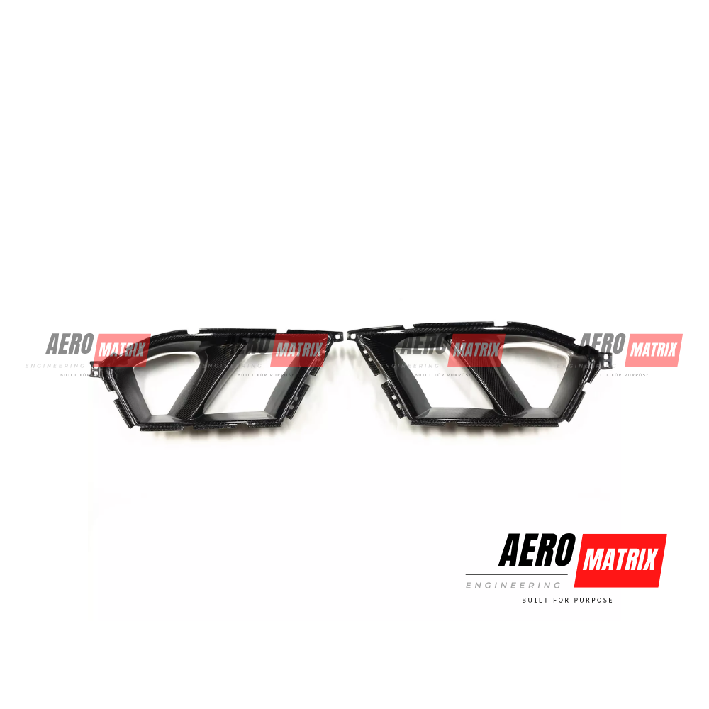 BMW 3 and 4 Series G80/G82 2020+ Air Intake Grille – Carbon Fibre Gloss