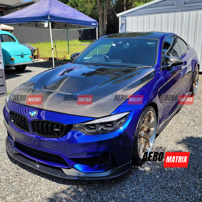 BMW M3 F80 / M4 F82 3 and 4 Series – GTS Style Bonnet (Carbon Fibre)