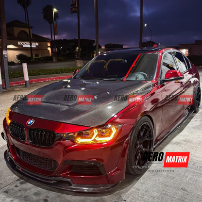 BMW M3 F80 / M4 F82 3 and 4 Series – GTS Style Bonnet (Carbon Fibre)