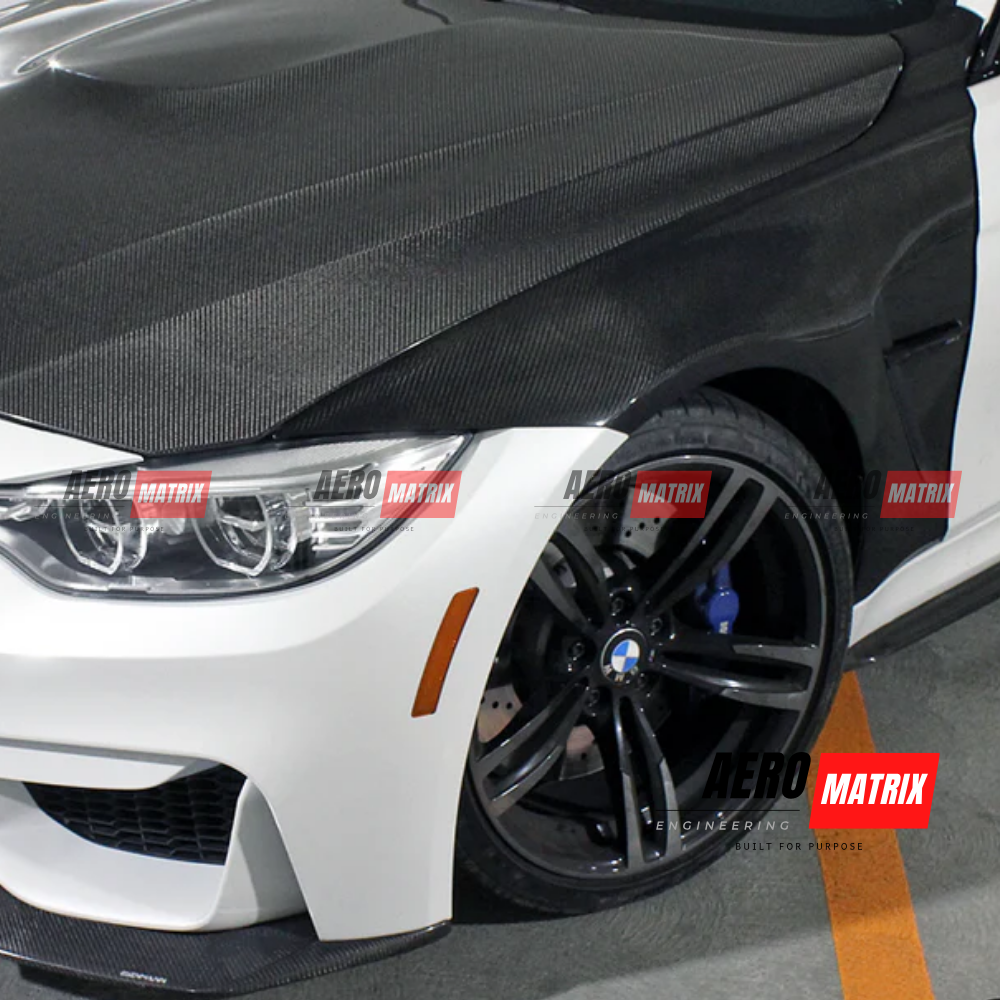 BMW M3 F80 / M4 F82 3 and 4 Series – Fender (Carbon Fibre)