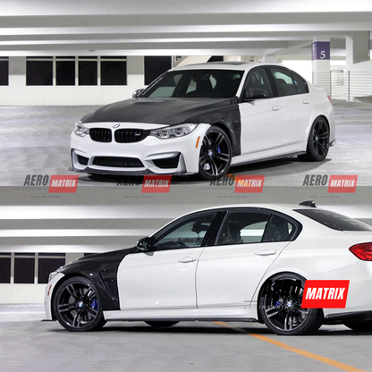 BMW M3 F80 / M4 F82 3 and 4 Series – Fender (Carbon Fibre)