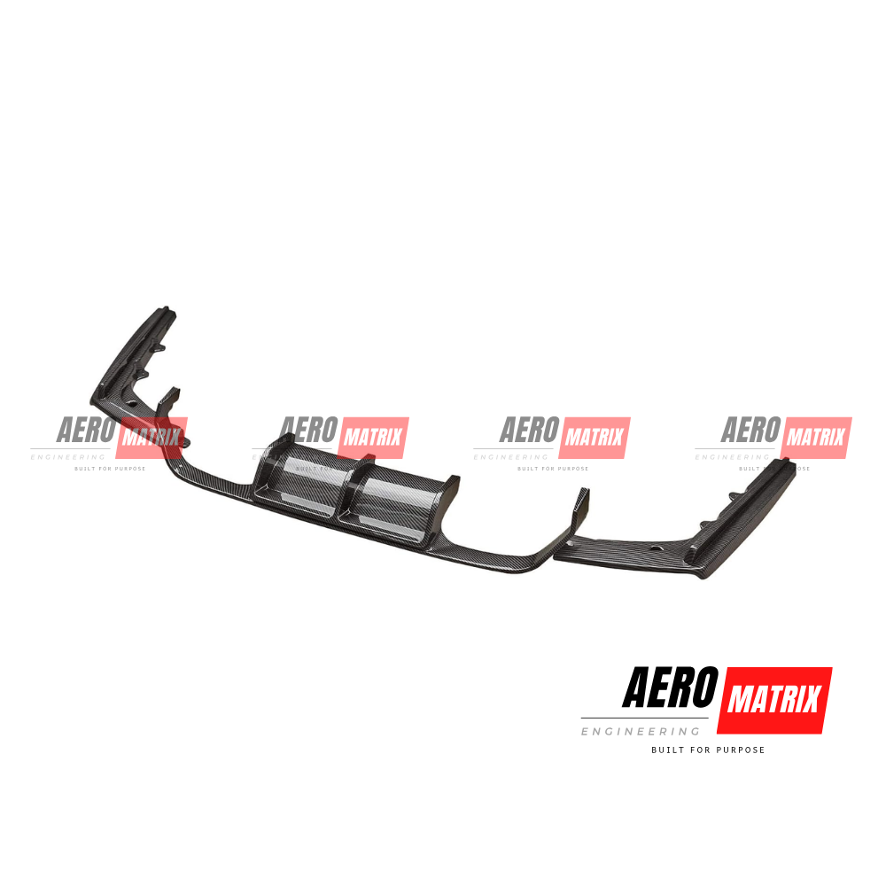 BMW M3 F80 / M4 F82 3 and 4 Series – Rear Diffuser (Carbon Fibre Gloss)