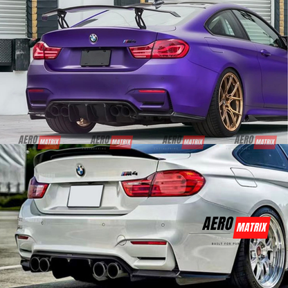 BMW M3 F80 / M4 F82 3 and 4 Series – Rear Diffuser (Carbon Fibre Gloss)
