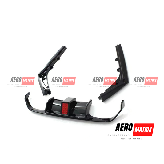 BMW M3 F80 / M4 F82 3 and 4 Series – Rear Diffuser (Gloss Black)