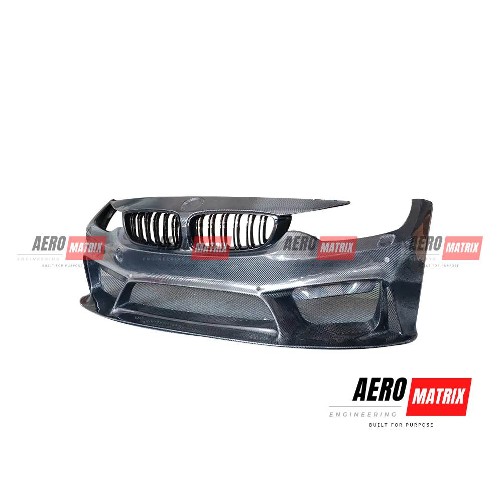 BMW M3 F80 / M4 F82 2014–2020 Front Bumper – Carbon Fibre 2018