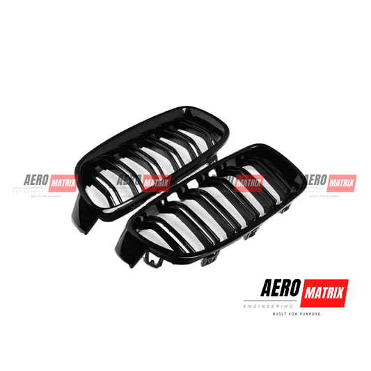 BMW M3 F80 / M4 F82 3 and 4 Series 2014–2020 Grille – Gloss Black