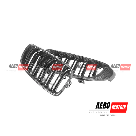 BMW M3 F80 / M4 F82 3 and 4 Series – Grille (Carbon Fibre Gloss)