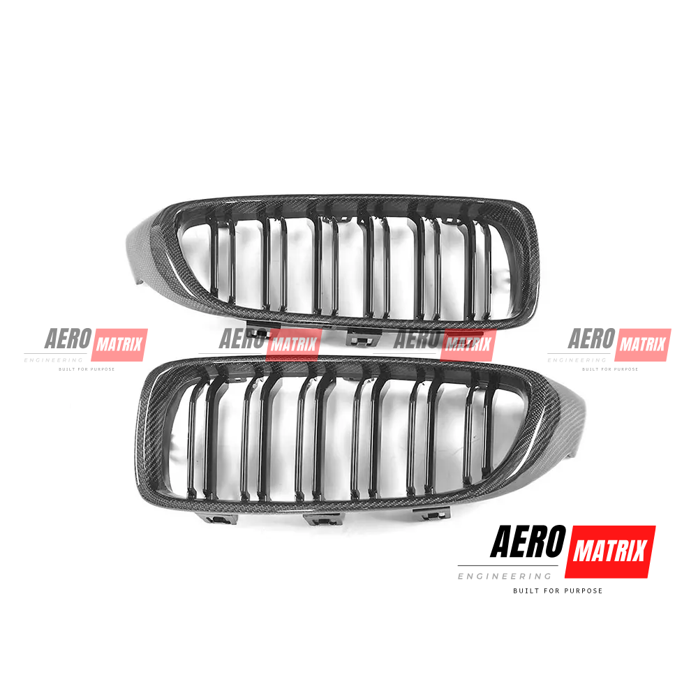BMW M3 F80 / M4 F82 3 and 4 Series – Grille (Carbon Fibre Gloss)