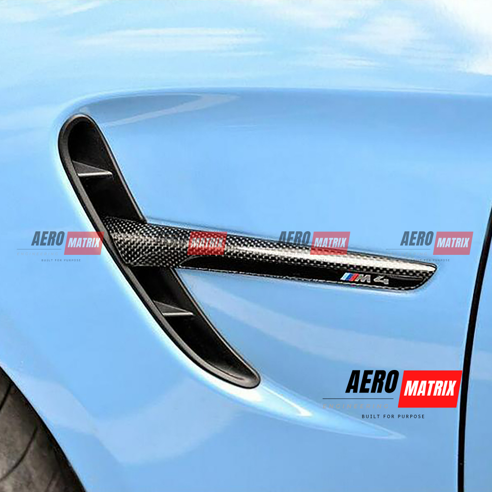 BMW M3 F80 / M4 F82 3 and 4 Series – Fender Trim (Carbon Fibre)