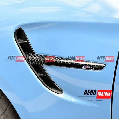 BMW M3 F80 / M4 F82 3 and 4 Series – Fender Trim (Carbon Fibre)