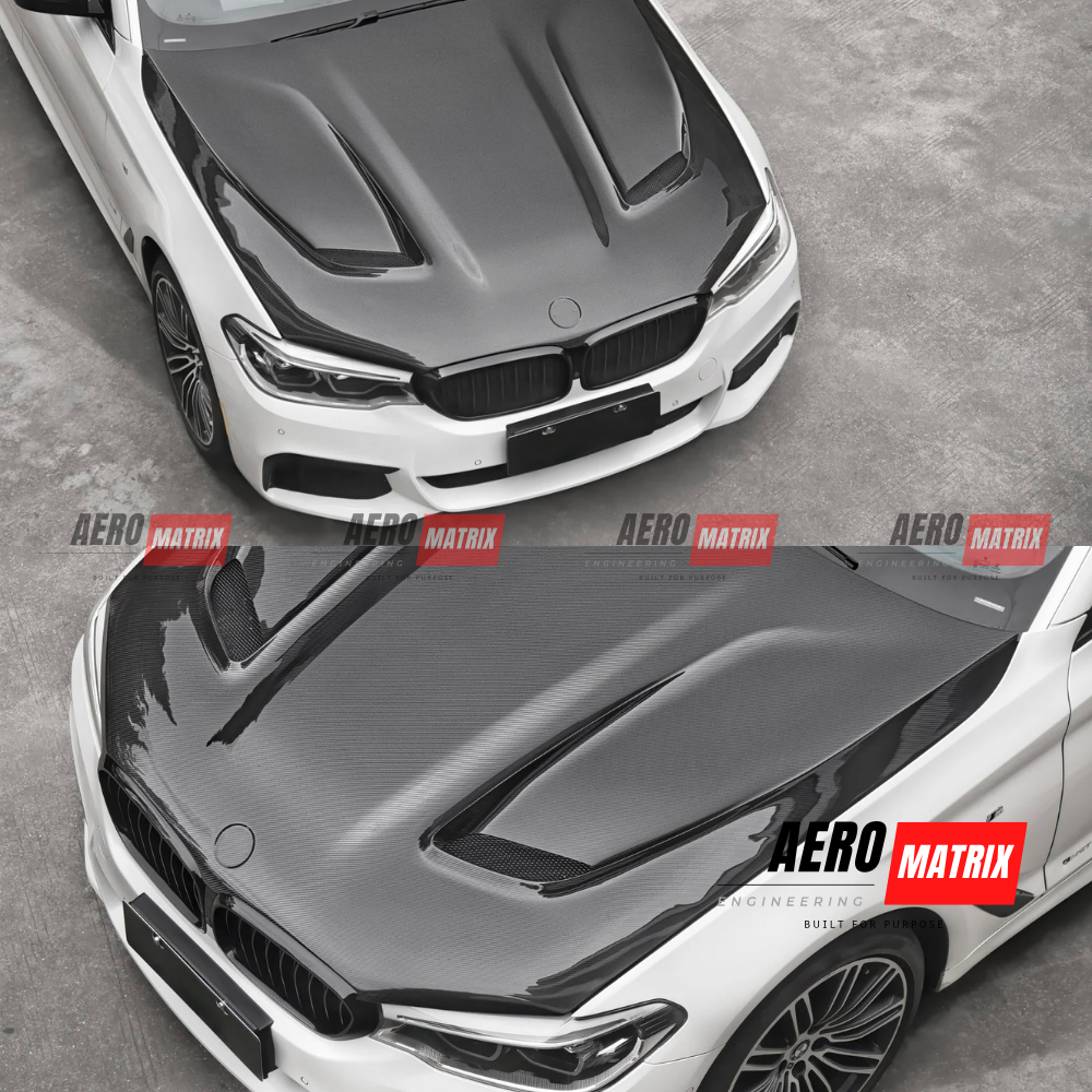 BMW M5 F90 2018–2023 – CS Style Bonnet (Carbon Fibre)