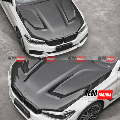 BMW M5 F90 2018–2023 – CS Style Bonnet (Carbon Fibre)