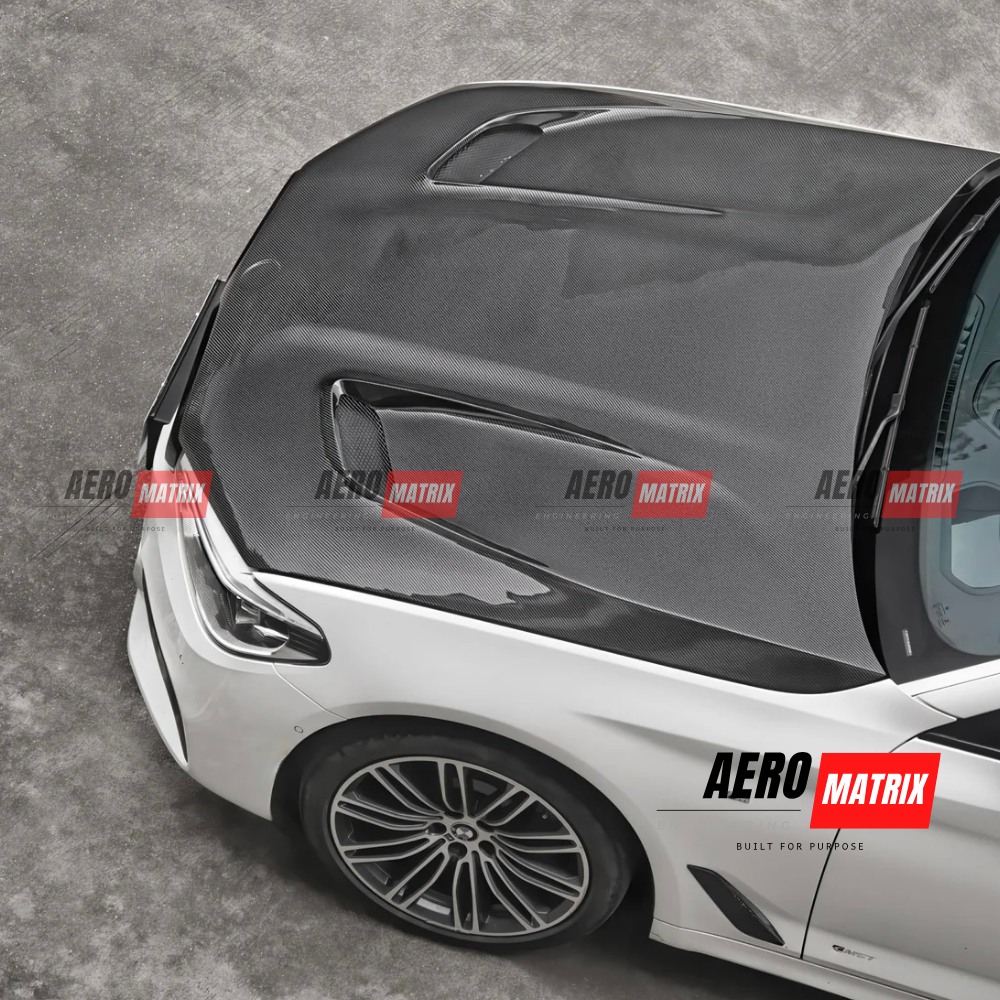 BMW M5 F90 2018–2023 – CS Style Bonnet (Carbon Fibre)