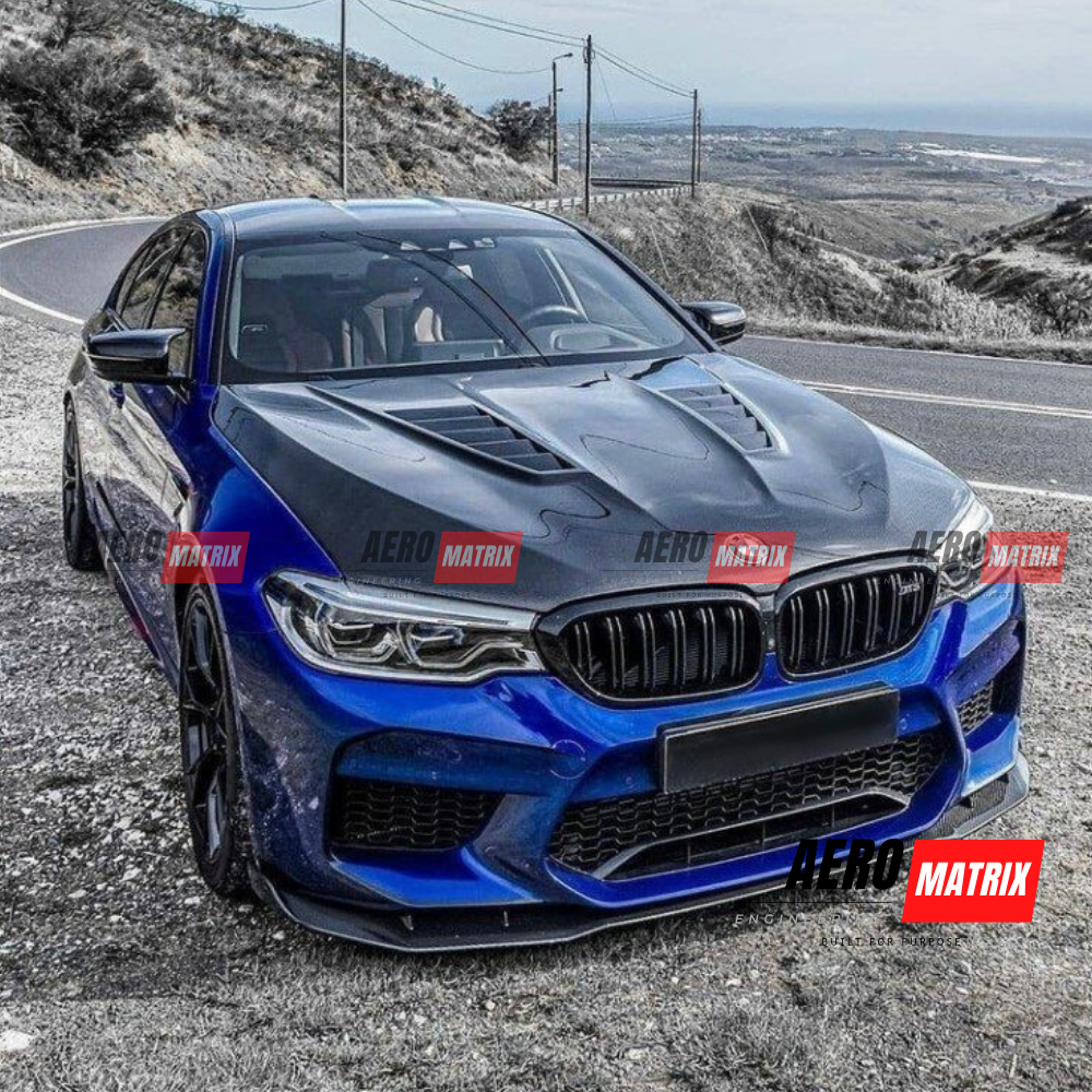 BMW M5 F90 2018–2023 – CS V2 Performance Style Bonnet (Carbon Fibre)