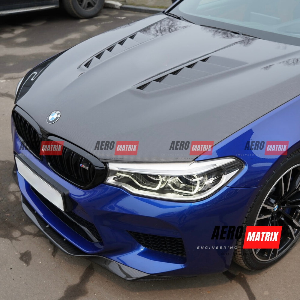 BMW M5 F90 2018–2023 – CS V2 Performance Style Bonnet (Carbon Fibre)