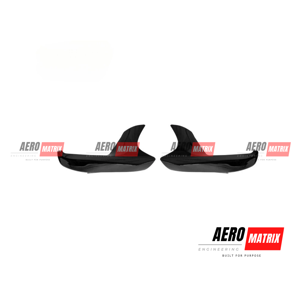 BMW M5 F90 2018 2019 Front Lip – Gloss Black