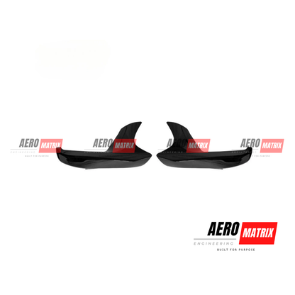 BMW M5 F90 2018 2019 Front Lip – Gloss Black