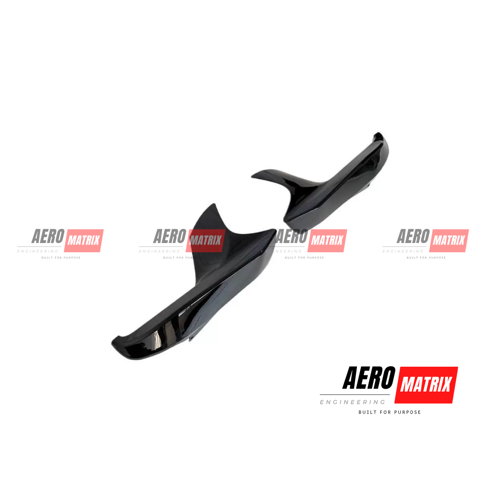 BMW M5 F90 2018–2019 – Front Lip (Gloss Black)