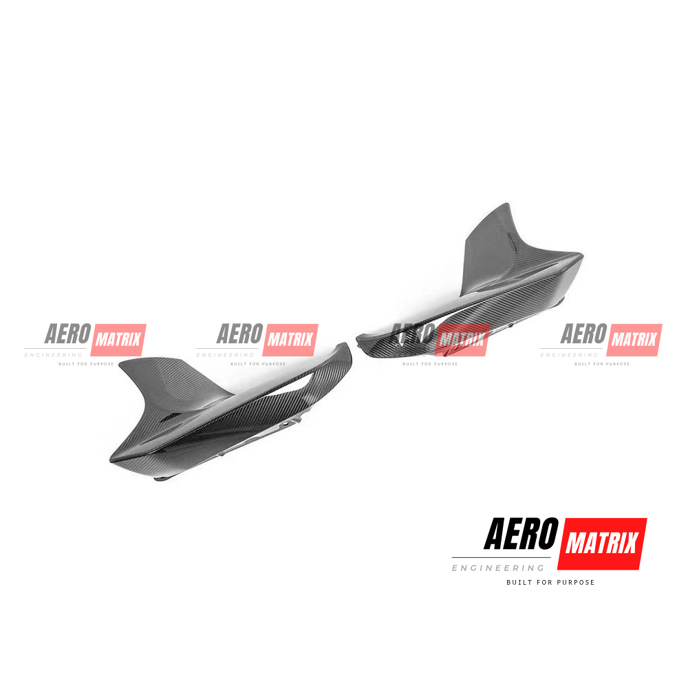 BMW M5 F90 2018 2019 Front Lip – Gloss Black