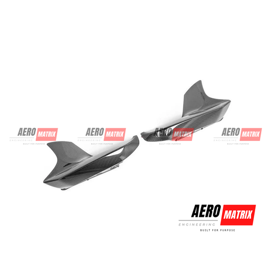 BMW M5 F90 2018 2019 Front Lip – Gloss Black