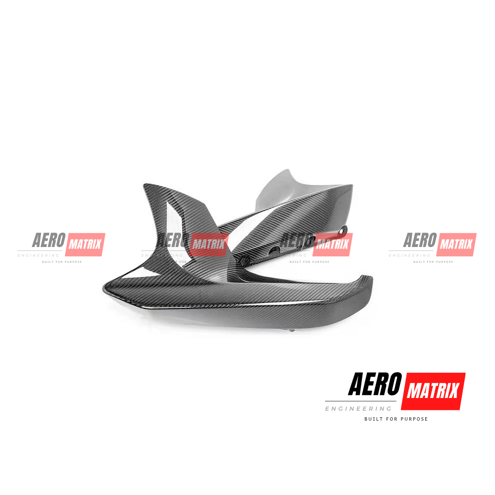 BMW M5 F90 2018–2019 – Front Lip (Gloss Black)