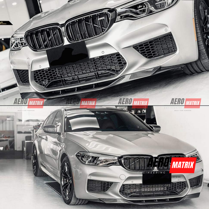 BMW M5 F90 2018–2023 – Front Lip (Carbon Fibre )