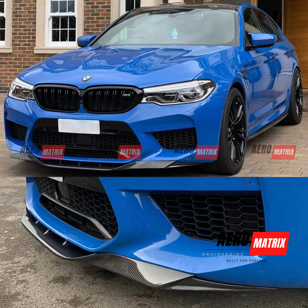 BMW M5 F90 LCI 2020–2023 – Front Lip (Carbon Fibre )