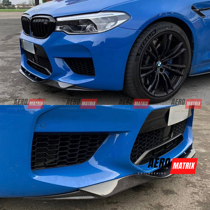 BMW M5 F90 LCI 2020–2023 – Front Lip (Carbon Fibre )
