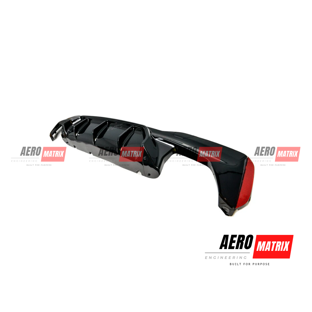 BMW M5 F90 2018–2023 Rear Diffuser – Gloss Black