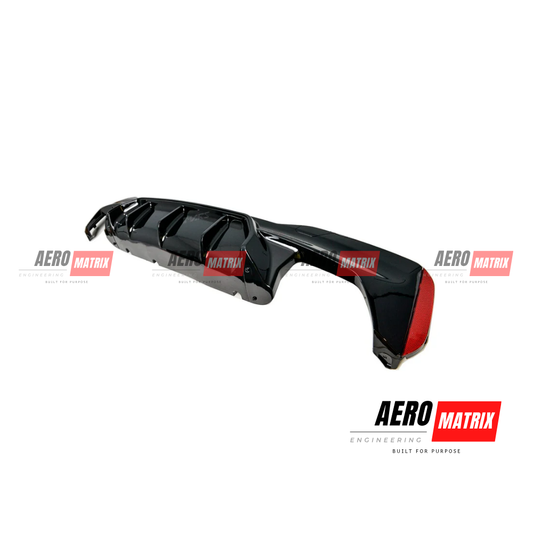 BMW M5 F90 2018–2023 Rear Diffuser – Gloss Black