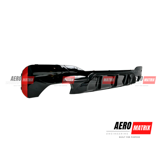 BMW M5 F90 2018–2023 – Rear Diffuser (Gloss Black)